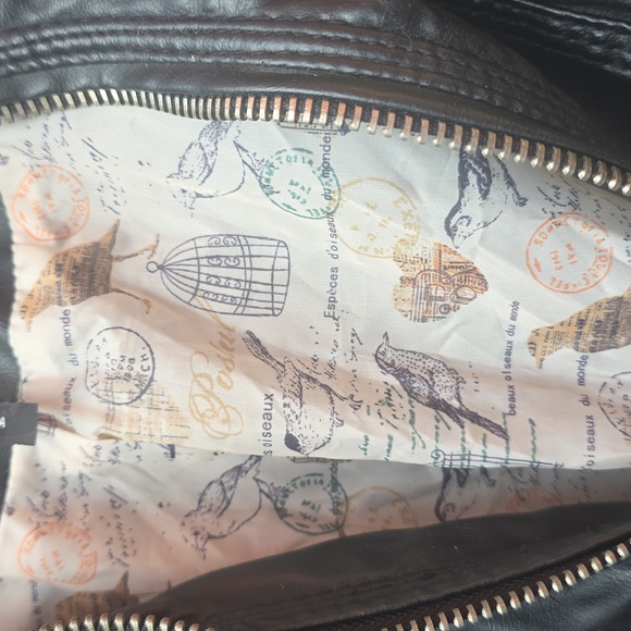 Women's Faux Leather Jacket - Picture 2 of 5